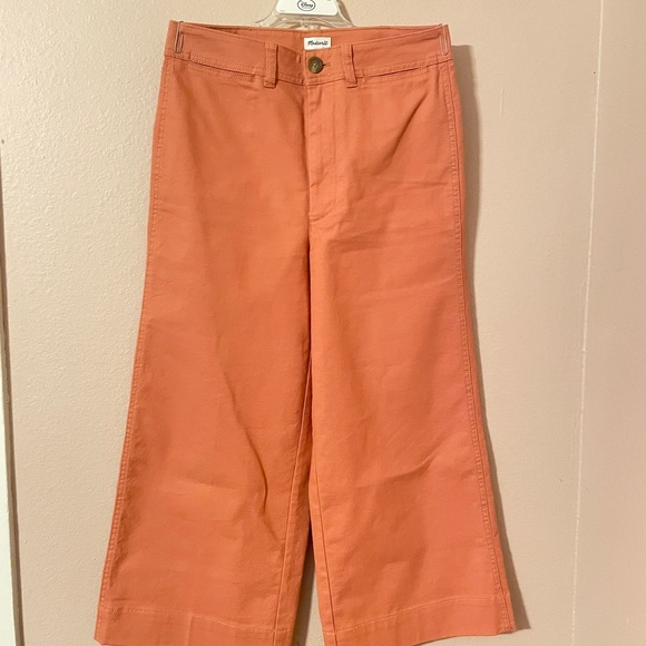 Madewell Emmett Crop Pants in Salmon size 27 - Picture 4 of 7